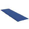vidaXL Sun Lounger Cushion Royal Blue 200x50x3cm Oxford Fabric