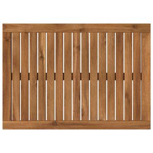 vidaXL Table Top 68.5 x 49 x 2 cm Rectangular Solid Acacia Wood