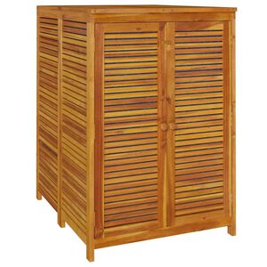 vidaXL Garden Storage Box 70x87x104 cm Solid Wood Acacia