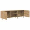 vidaXL TV Cabinet Artisan oak 150 x 30 x 50 cm Engineered wood
