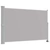 vidaXL Patio Retractable Side Awning 160 x 300 cm Grey