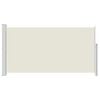 vidaXL Patio Retractable Side Awning 170x300 cm Cream