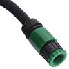 vidaXL Garden Soaker Hose Black 0.6" 25 m Rubber
