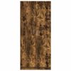vidaXL Wardrobe Smoked Oak 80x50x180 cm Engineered Wood