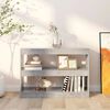 vidaXL Book Cabinet/Room Divider Concrete Grey 100x30x72 cm