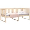 vidaXL Day Bed without Mattress 90x190 cm Single Solid Wood Pine
