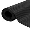 vidaXL Floor Mat Black 1 x 5 m Rubber