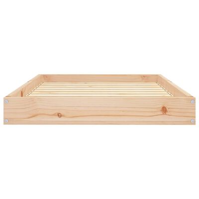 vidaXL Dog Bed 91.5x64x9 cm Solid Wood Pine