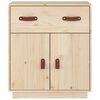 vidaXL Sideboard 65.5x40x75 cm Solid Wood Pine
