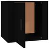 vidaXL Bedside Cabinets 2 pcs Black 50x39x47 cm