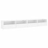 vidaXL TV Wall Cabinets 2 pcs White 100x30x30 cm Engineered Wood