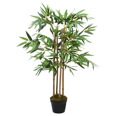 vidaXL Artificial Bamboo Plant Twiggy with Pot 90 cm