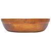 vidaXL Basin Solid Teak Wood &Phi;40x10 cm