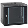 vidaXL Network Cabinet with Storage Black 530 x 400 x 450 mm Steel