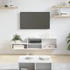 vidaXL Wall TV Stand 120 x 25 x 28.5 cm Engineered Wood