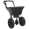 vidaXL Spreader Black 53 x 81.5 x 78 cm PVC and Steel