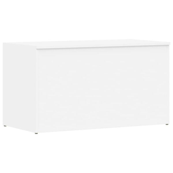 vidaXL Storage Chest White 84x42x46 cm Engineered Wood