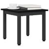vidaXL Coffee Table Black Oak 40 x 40 x 36 cm Engineered Wood