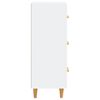 vidaXL Sideboard White 34.5x34x90 cm Engineered Wood