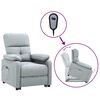 vidaXL Stand up Chair Light Grey Fabric