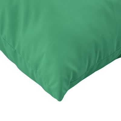 vidaXL Pallet Cushions 3 pcs Green Oxford Fabric