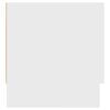 vidaXL Wardrobe White 100x32.5x35 cm Engineered Wood