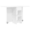 vidaXL Dinning Table 115 x 70 x 75 cm Engineered Wood White