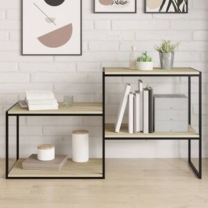 vidaXL Bookshelf Boards 8 pcs Sonoma Oak 60x50x1.5 cm Engineered Wood