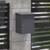 vidaXL Parcel Drop Box with Storage Anthracite 47.5 x 38 x 59 cm Steel