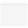 vidaXL Coffee Table White 60 x 50 x 40 cm Engineered Wood