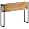 vidaXL Planter 90x20x68 cm Rough Mango Wood