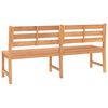 vidaXL Garden Bench 180 cm Solid Teak Wood