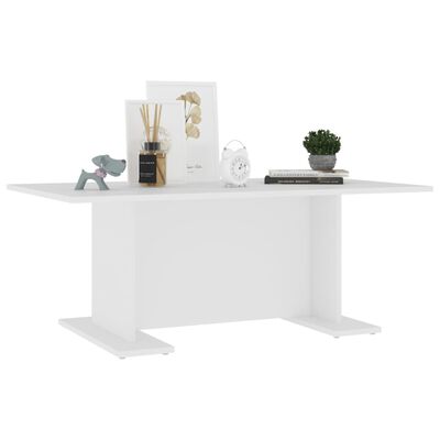 vidaXL Coffee Table White 103.5x60x40 cm Engineered Wood
