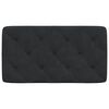 vidaXL Headboard Cushion Black 90 cm Velvet