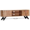 vidaXL TV Cabinet 140x30x45 cm Solid Acacia Wood