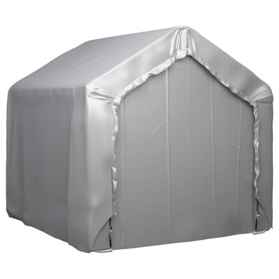 vidaXL Storage Tent Grey 180x180 cm Galvanised Steel