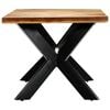 vidaXL Dining Table 180x90x75 cm Solid Acacia Wood