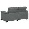 vidaXL 2-Seater Sofa&nbsp;Dark Grey 160x81x84 cm Fabric