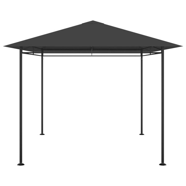 vidaXL Gazebo 384x281x270 cm Anthracite 180 g/m&sup2;