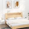 vidaXL Wall-mounted Bedside Cabinets 2 pcs High Gloss White 35x35x20 cm