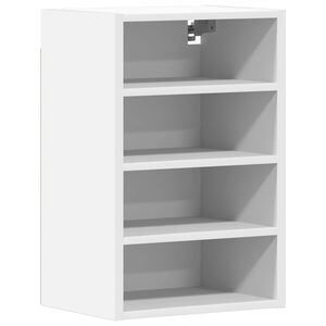 vidaXL Hanging Cabinet Riga White 40x29.5x60 cm Engineered Wood