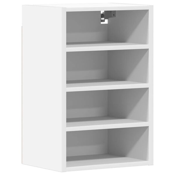 vidaXL Hanging Cabinet Riga White 40x29.5x60 cm Engineered Wood