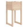 vidaXL Planter 40x40x81 cm Solid Wood Pine