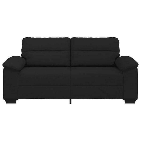 vidaXL 2-Seater Sofa&nbsp;Black 180x81x84 cm Fabric