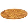 vidaXL Table Top Ø60x2 cm Round Solid Wood Acacia