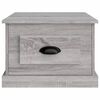 vidaXL Coffee Table Grey Sonoma 50x50x35 cm Engineered Wood