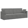 vidaXL Floor Sofa Bed Dark Grey 213 x 70 x 77 cm Velvet