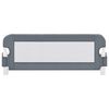 vidaXL Toddler Safety Bed Rail Grey 102x42 cm Polyester