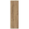 vidaXL Plant Stand 2pcs Artisan Oak 25x25x80 cm Engineered Wood
