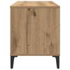 vidaXL Record Cabinet Artisan Oak 100x38x48 cm Engineered Wood